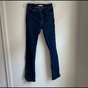 Free Shipping Levi’s High Waisted 29x32 Dark Jeans